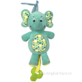 Juguete musical de elefante de peluche